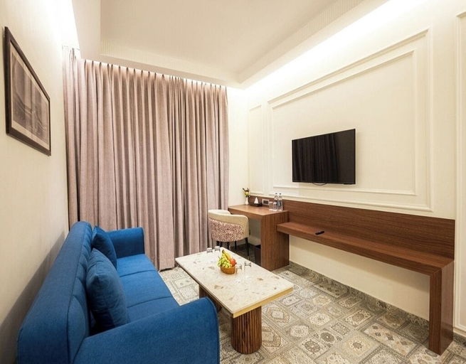 Living area 3, Saltstayz Autograph - Rishikesh Near Triveni Ghat, Garhwal