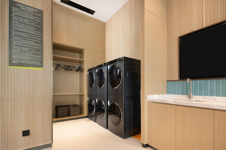 Bathroom 5, Home2 Suites by Hilton Chenzhou Nuanshui Hot Spring, Chenzhou