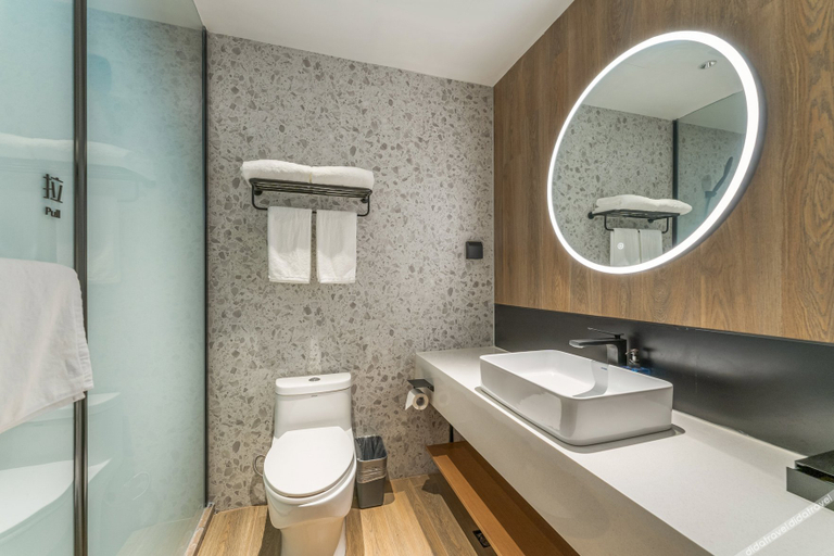 Bathroom 3, Nihao Hotel Qingdao Chengyang Baolong Plaza, Qingdao