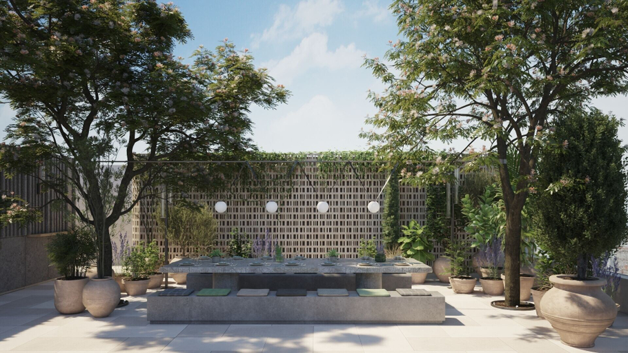 Terrace/patio 3, The Bank Hotel GL by MYR Hotels, Valencia