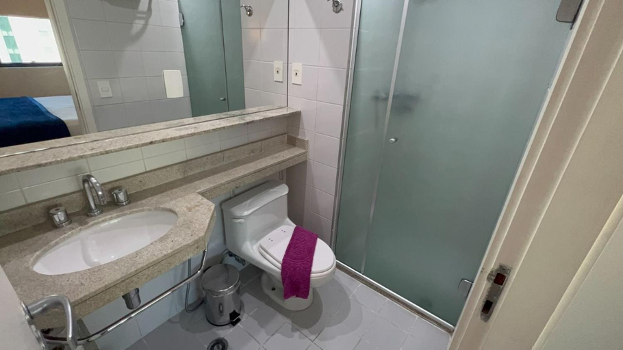 Bathroom, Av. Ibirapuera 2534 - parking cortesia - UH1301, São Paulo