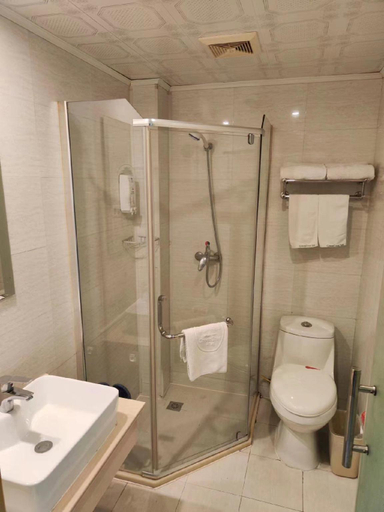 Bathroom 3, GreenTree Inn Haimen Bus Statian Shell Hotel, Nantong