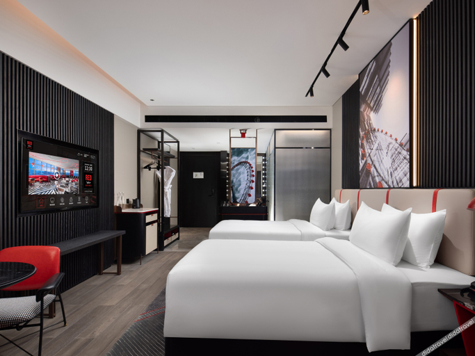 Bedroom 2, Red Zhuhai Gongbei Port-Zhuhai Railway Station Branch, Zhuhai