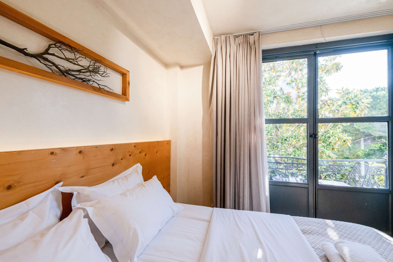 Room 4, Panellinion Beachfront Getaway Balcony w Seaview, Peloponnese