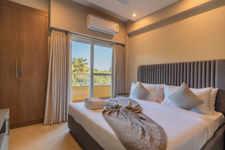 Room 5, Alaya Stays 3BHK Veera Marina Penthouse, North Goa