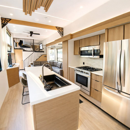 Private kitchen, The Grand Legacy Lodge, Sherburne