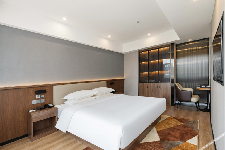 Bedroom 2, Borrman Hotel Zoucheng Huamaowan Mall, Zaozhuang