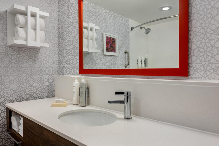 Bathroom 4, Hampton Inn Eden, Rockingham
