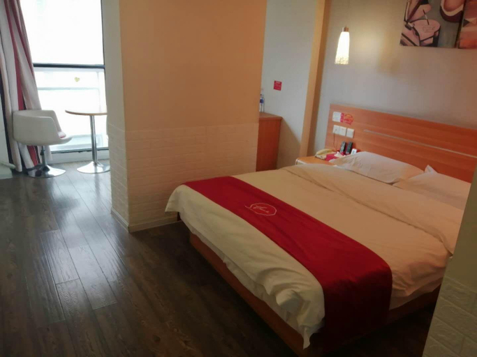 Bedroom 5, Thank Inn Hotel Sichuan Normal University Chenglong Branch, Chengdu