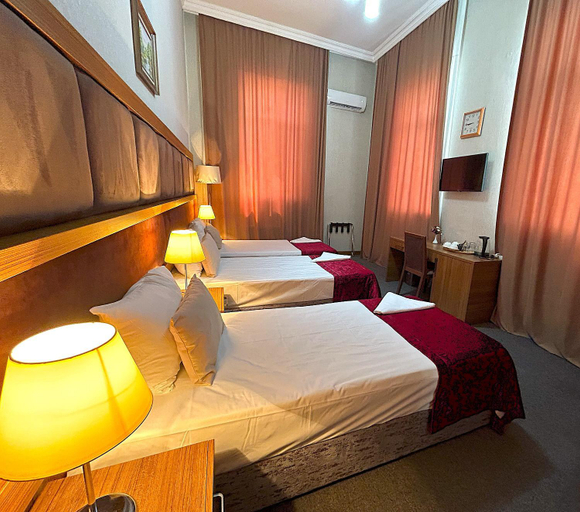 Bedroom 4, Turkiye Hotel - Free Massage - Free Swimming Pool, Baku
