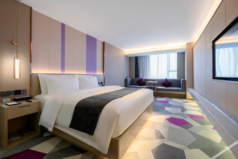 Bedroom 2, Lavande Hotel Wuhan Optics Valley Future Technology City, Wuhan