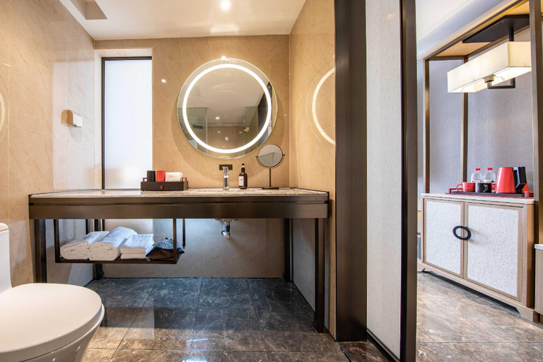 Bathroom 3, E-Cheng Hotel Xiaogan Hanchuan Renming Road, Xiaogan