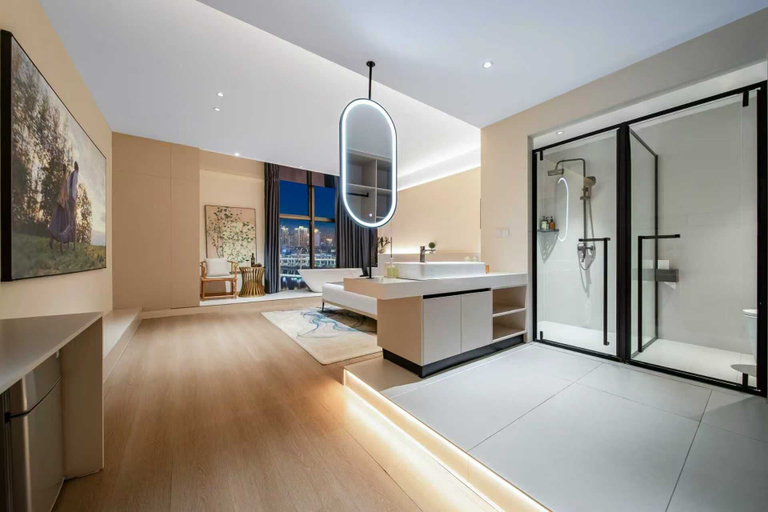 Bathroom 3, Chongqing Sujiang Yunduan Riverview, Chongqing