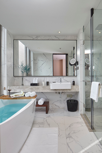 Bathroom 3, SSAW Boutique Hotel Yangzhou, Yangzhou