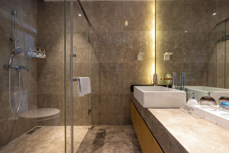 Bathroom 2, YanShe Oceanview Resort Haitang Bay, Sanya
