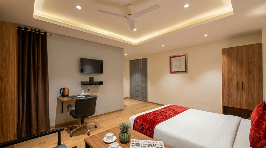 Bedroom 3, Yashobhoomi Airport Hotel Grand Tashree, Delhi
