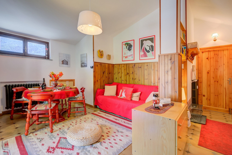 Living area, Appartamento Nido Alpino for 5 With Balcony, Torino