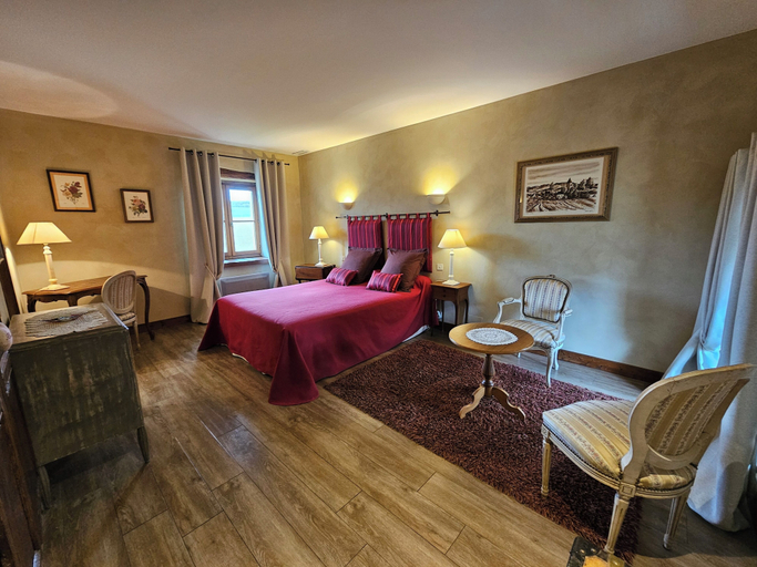 Bedroom 3, Château de Ribourdin, Yonne