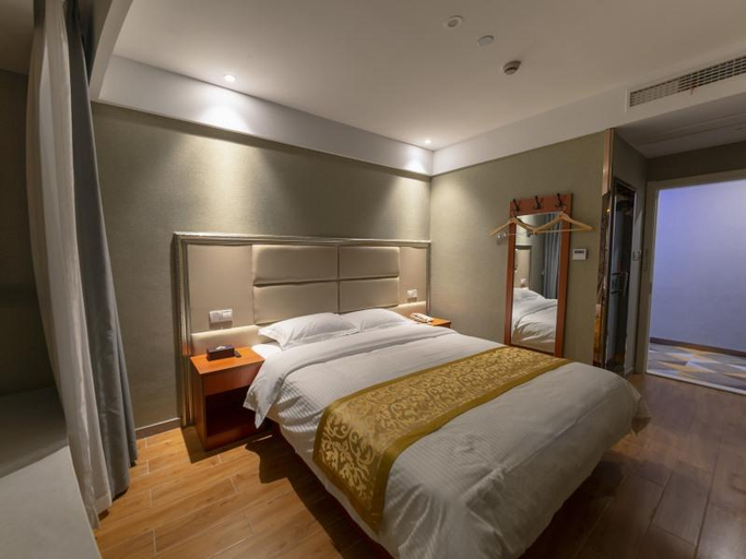 Bedroom 2, Shell Hotel ( shanghai Wujiaochang Metro), Shanghai
