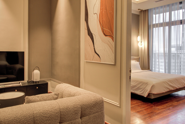 Living area 4, Royce Residences KLCC by CREMES KL, Kuala Lumpur