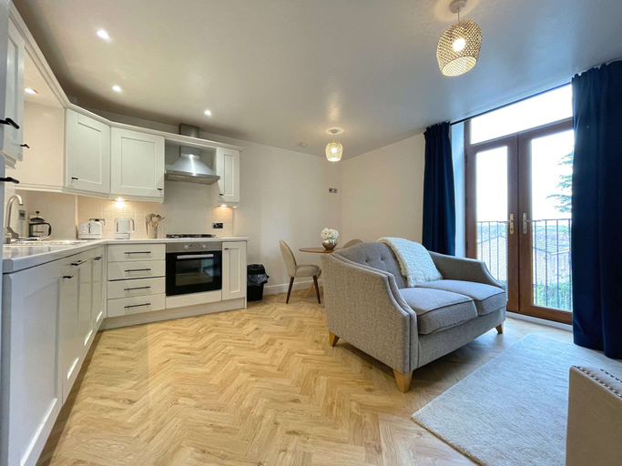 Living area 3, Modern 1 Bed Flat in Barnsley, Barnsley