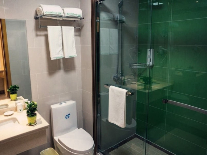 Bathroom, GreenTree Inn (Qidong Binhai Industrial Park Nanhai Road Store), Nantong