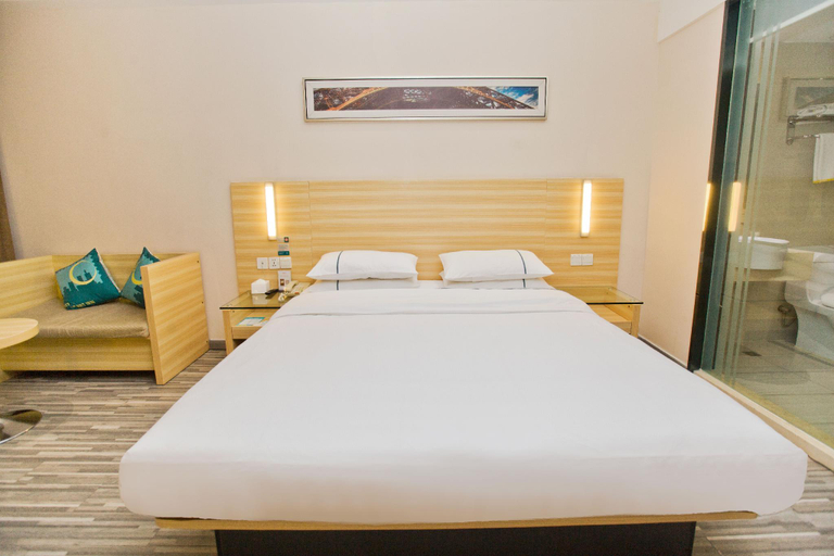 Bedroom 2, City Comfort Inn Huangshi Moer City, Huangshi