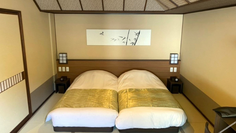 Bedroom 3, Jozankei Yurakusoan, Sapporo