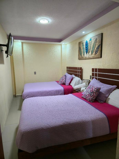 Bedroom 1, HOTEL PUEBLO BONITO, Chignahuapan