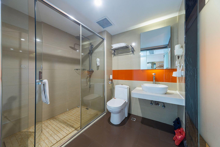 Bathroom 4, 7 Days Premium Changsha Sanyi Avenue National University of Defense Technology, Changsha