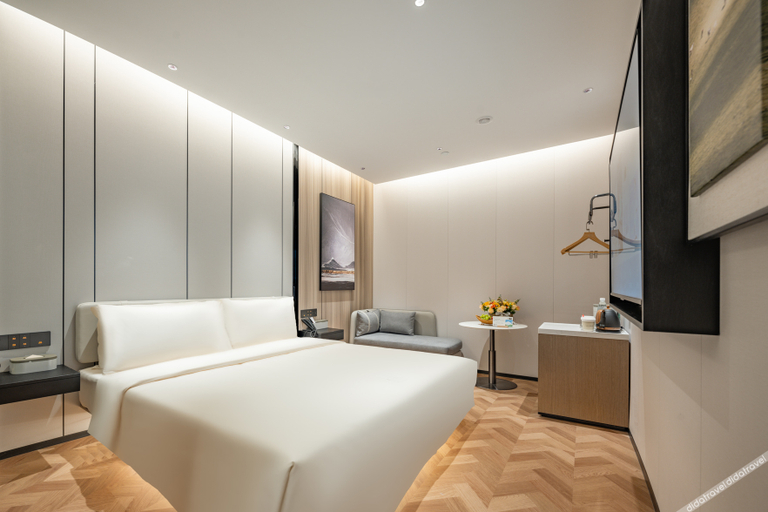 Bedroom 2, Atour Hotel Lujiazui Shanghai Tower, Shanghai