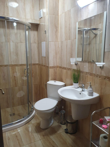 Bathroom, Апартамент под наем С208 в Афродита Гарденс, Nesebar