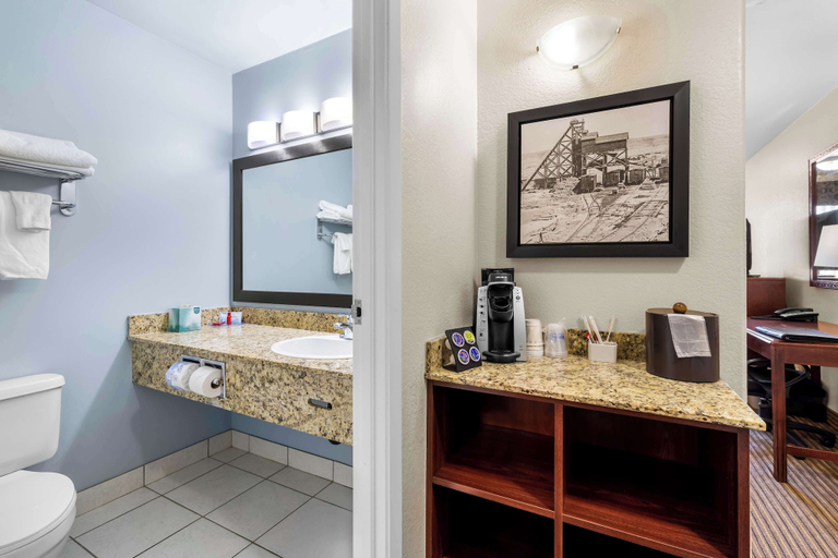 Bathroom 4, SureStay Plus Hotel by Best Western Drumheller, Division No. 5