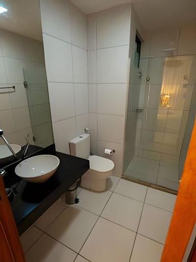 Bathroom, ILOA RESIDENCE AP 103 A, Barra de São Miguel