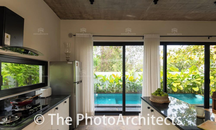 Private kitchen, TBK VILLA ASSAGAO ZEN, North Goa