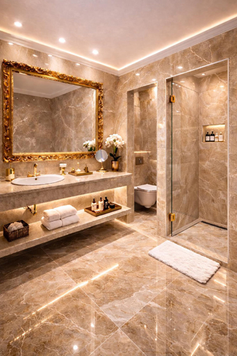 Bathroom 5, Prezident Palace Belgrade - Rooftop Pool & Spa Hotel, Belgrade