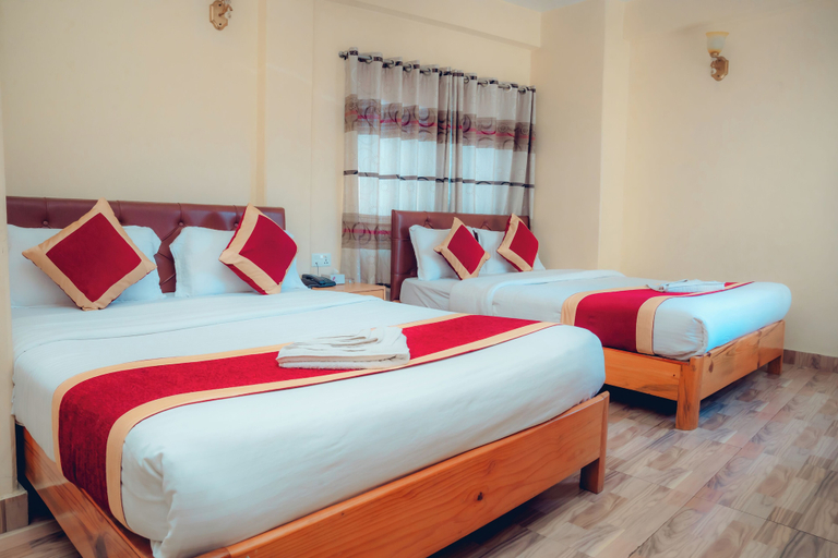 Bedroom 2, Hotel KR Mandap, Gandaki