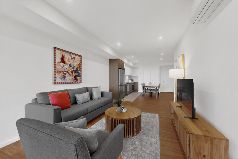 Living room 5, Newly Built Apartment With Private Parking, Perth