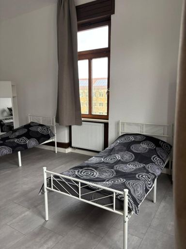 Bedroom 3, 1 Zimmer fur 2 Personen Bruchsal ruhige Lage, Karlsruhe