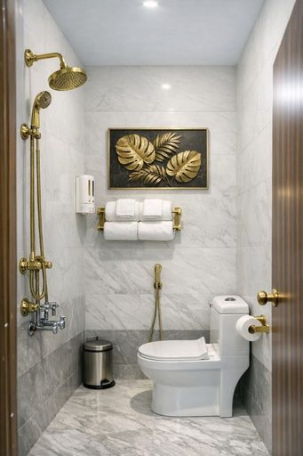 Bathroom 4, Grand Maalyasa Hotel and Suites, US Consulate, Hyderabad