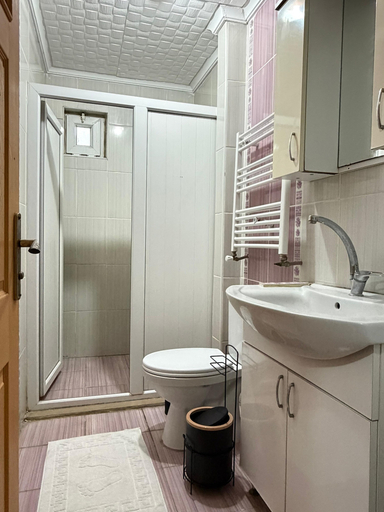 Bathroom, Lotus Suite Otel, Merkez