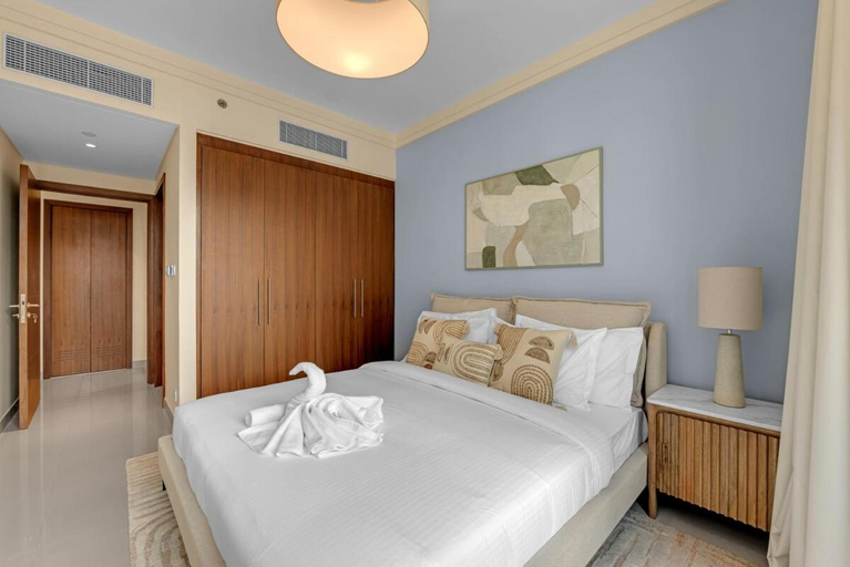 Bedroom 2, FIRST CLASS | 2BR | Burj Khalifa & Fountain view, Dubai