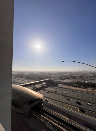 View from property, Walk to Metro l Modern w 1BR & 2 Baths, Dubai
