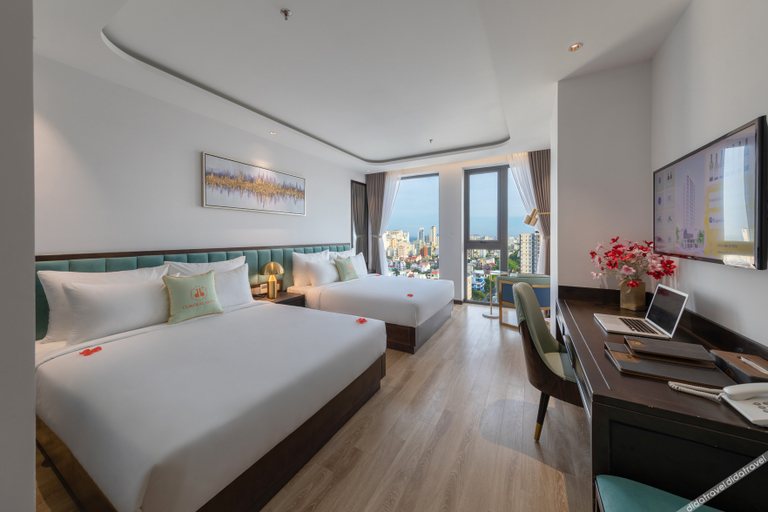 Bedroom 3, Cordial Grand Hotel Da Nang Beach - Infinity Rooftop Pool, Da Nang