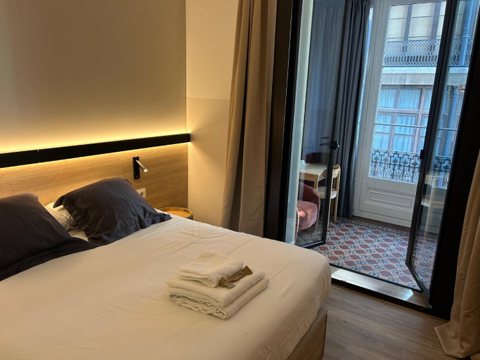 Bedroom 2, Hostalin Barcelona Gran Via, Barcelona