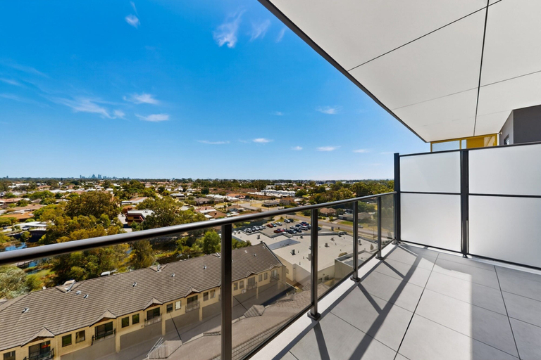 Balcony, Newly Built Apartment With Private Parking, Perth