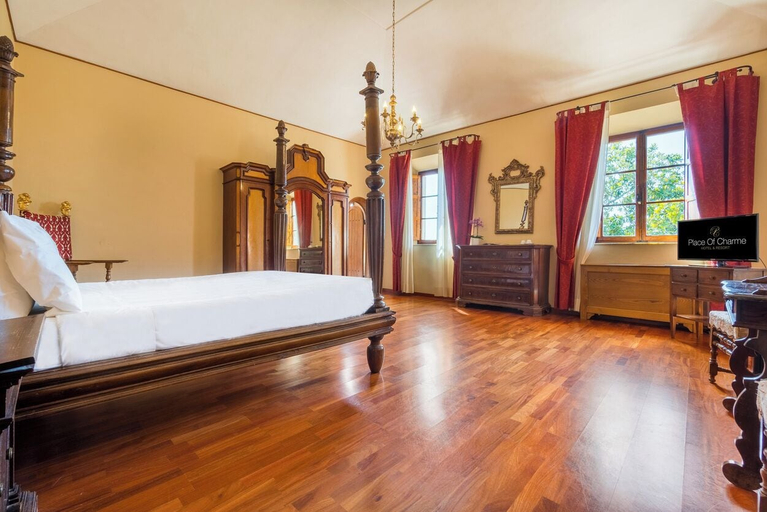 Bedroom 4, La Certosa di Pontignano, Siena
