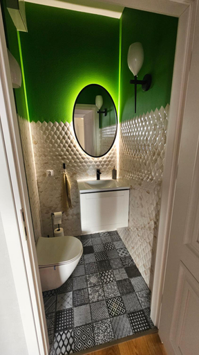 Bathroom 3, River Tower 14th Floor Luxury, Kler Design, City and Nature View, Bydgoszcz City