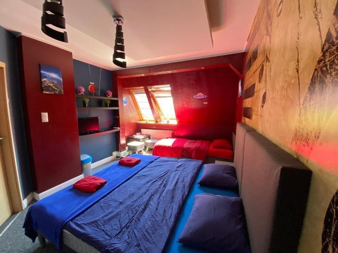 Bedroom 3, Hostel Galaxy, Gdańsk City