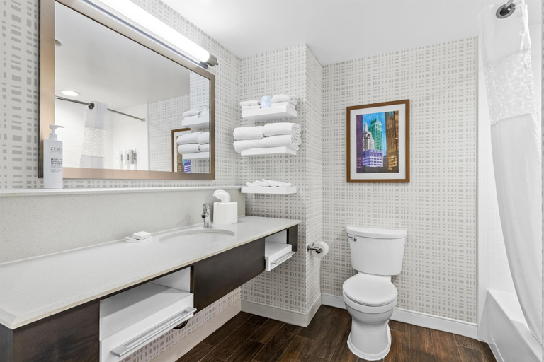 Bathroom 4, Hampton Inn & Suites Claremore, Rogers